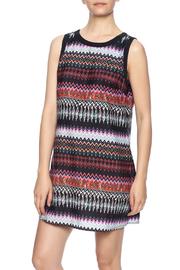  Multicolor Chevron Dress