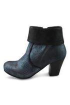  Blue Ankle Bootie