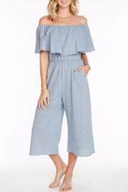  Denim Culotte Jumpsuit