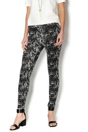  Print Black White Leggings