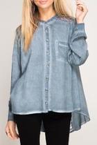  Pigment Washed Shirt