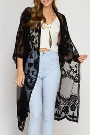  Lace Crochet Midi-duster