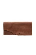  Leather Clutch Brown