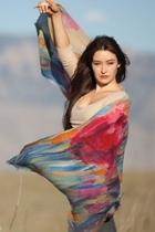  Colorful Wool Shawl