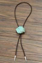  Natural-turquoise Nugget Bolo-tie