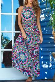  Multi-colored Cover-up Dress
