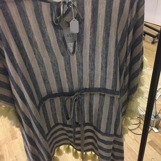  Stripe Tassel Cover-up