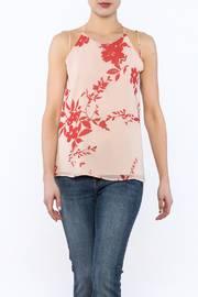  Watercolor Sleeveless Blouse