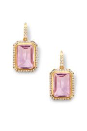  Clara Luxe Earrings-clear Rose
