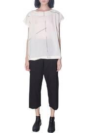  Patterned Box Tunic Top