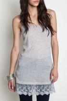  Gray Lace Cami