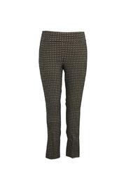  Diamond Print Slit Hem Pant