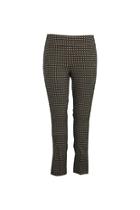  Diamond Print Slit Hem Pant