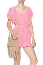  Pink Summer Romper