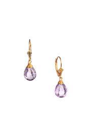  Fancy Cut Amethyst Earrings