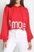  Amore Crop Hoody