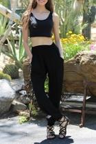  Smocked Waist Joggers