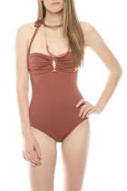  Copper One-piece Swimsuit