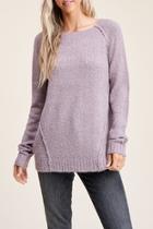  Raglan Sweater-lavender