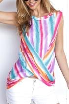  Twisted Front Top