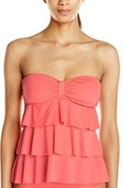  Ruffle-tiered Tankini Top