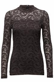  Lace Black Top