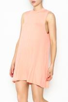  Flair Peach Dress