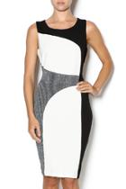  Color Block Sheath Dress