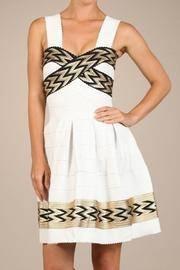  Aztec Gold Dress