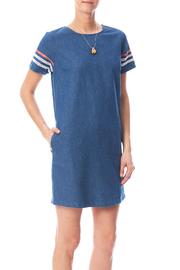  Denim Shift Dress