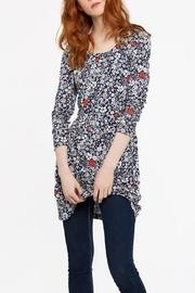  Printed Jersey Tunic Top