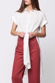  Side Slit Button Down