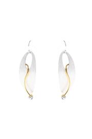  Multi Metal Drop Earring