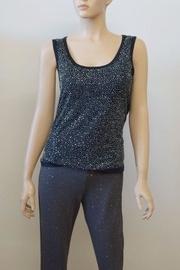 Black Rhinestone Tank
