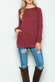  Brushed Knit Tunic