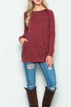  Brushed Knit Tunic