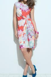  Gathered Flower Dress