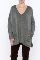  V-neck Oversize Sweater