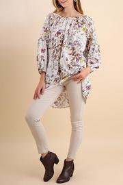  Botanical Print Tunic