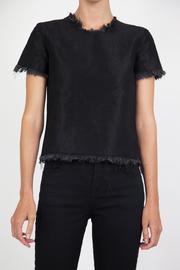  Black Denim Top