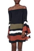  Ruffled Sleeve Dress