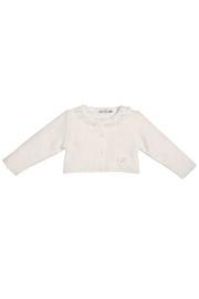  Cream Knitted Cardigan