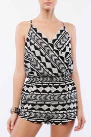  Tribal Print Romper