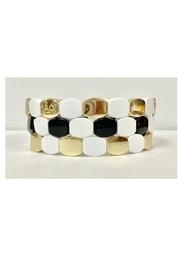  Three Stackable Tile Bracelets