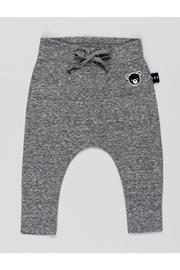 Charcoal Slub Drop Pant