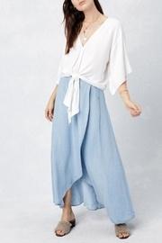  Tencel Wrap Skirt