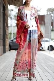  Mesh Contrast Duster