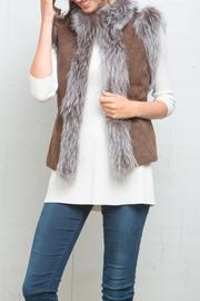  Fur Suede Vest