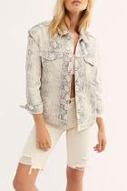  Snake Trucker Jacket