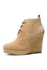  Suede Wedge Lace-up